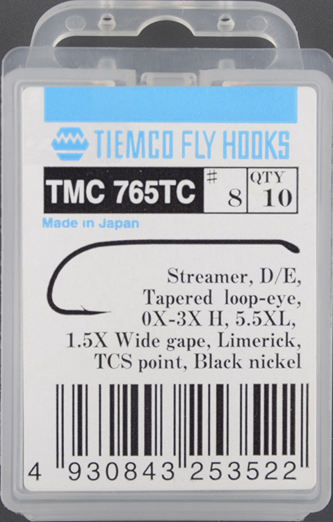 Крючки Tiemco TMC765TC #8 (10 шт)