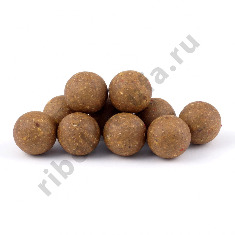 Бойлы GBS пылящие 24 мм 3кг Crab Spice Краб Специи (пачка)