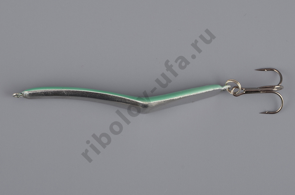 Блесна зимняя Серебряков Каблучок 14гр цв. 2