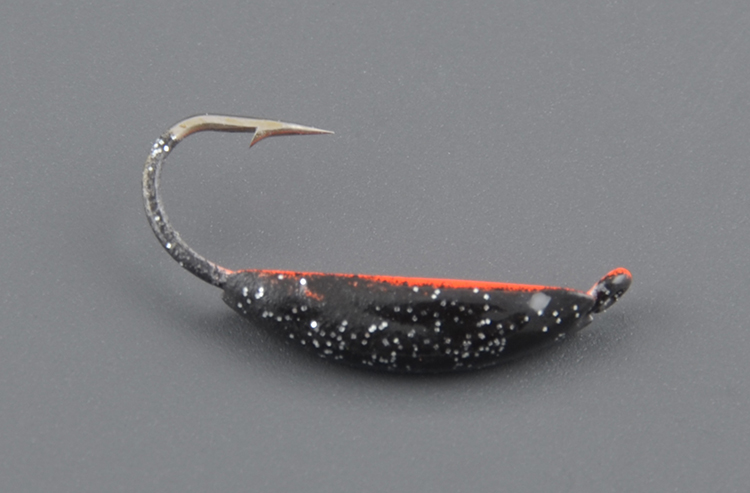 Мормышка вольфрам Bravo Fishing Супер банан с ушком крашенный 3.5 мм 0.82 гр 40