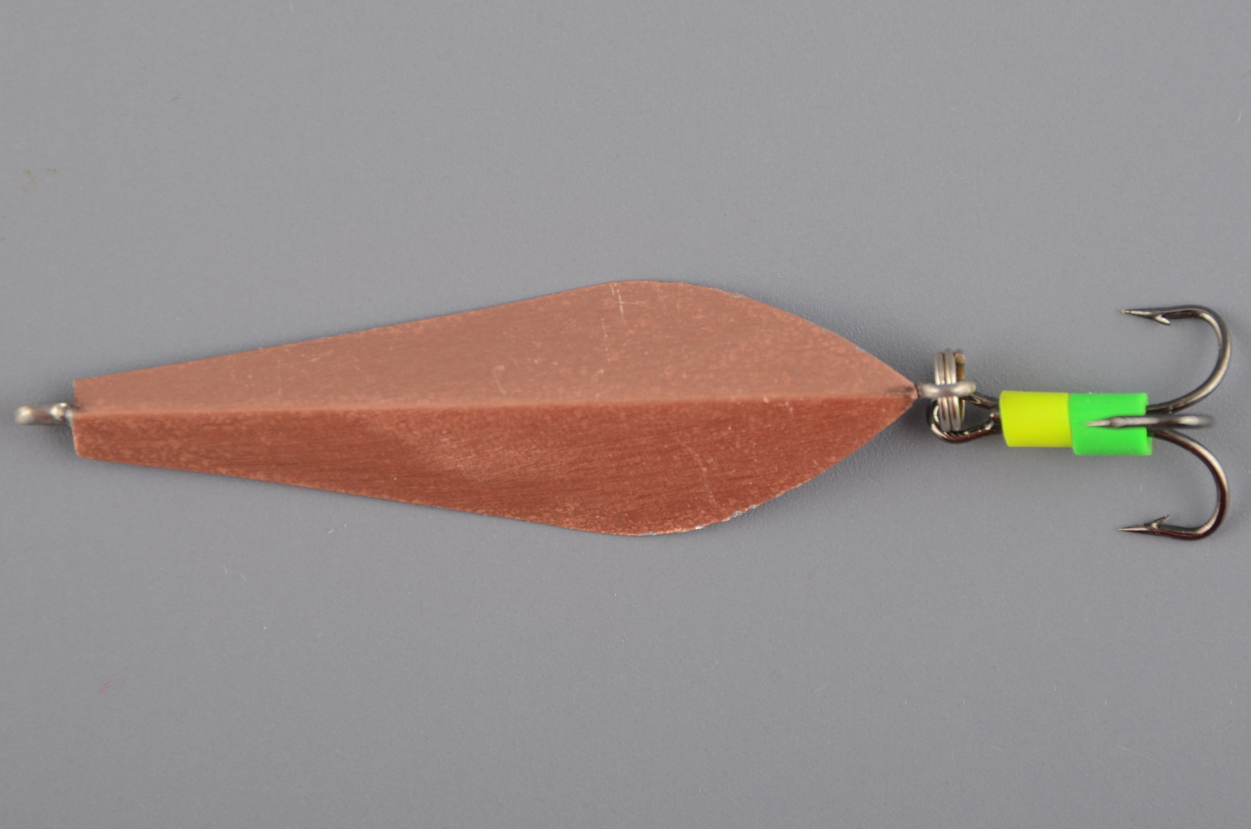 Блесна Курганская №15 с тройником, 40мм цв. медь