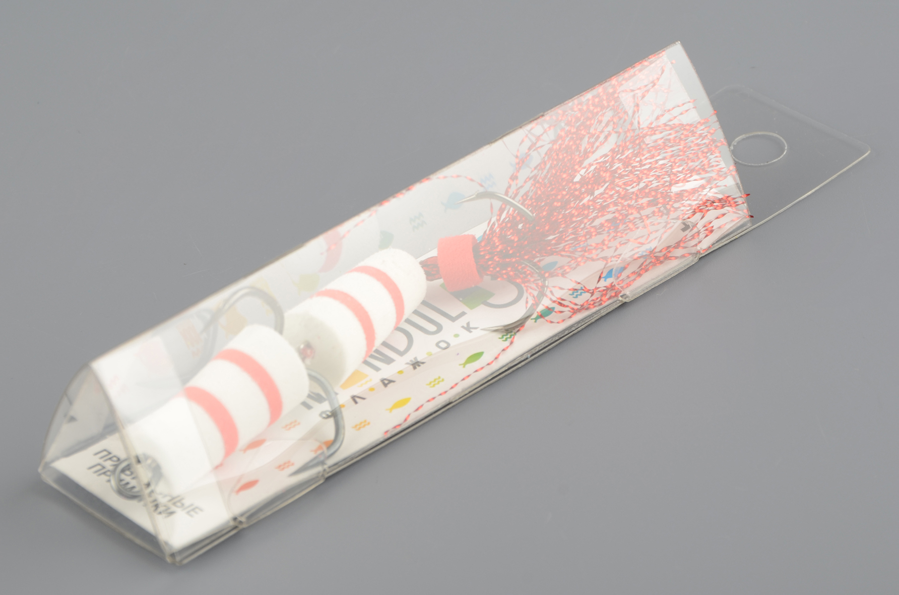 Приманка джиговая XXL Fish, Мандула Флажок, блистер мод.№17-Д, 90мм #БК-Д