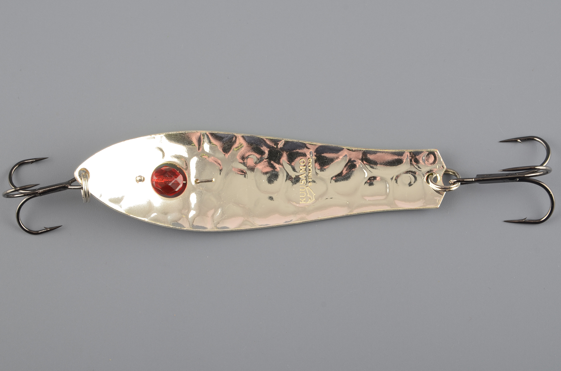 Блесна колеб. Kuusamo Professor 2, 90/13 (бусинка) BL/FYe-S, UV