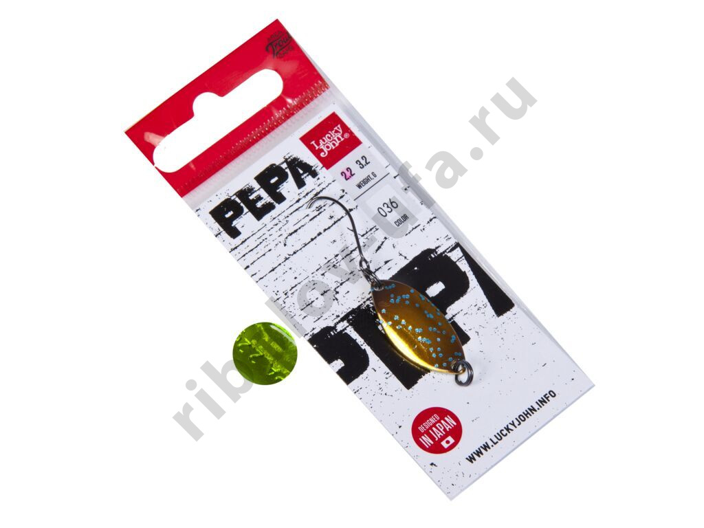 Блесна колеб. Lucky John Pepa длин.25мм/02.2 г цв. 036