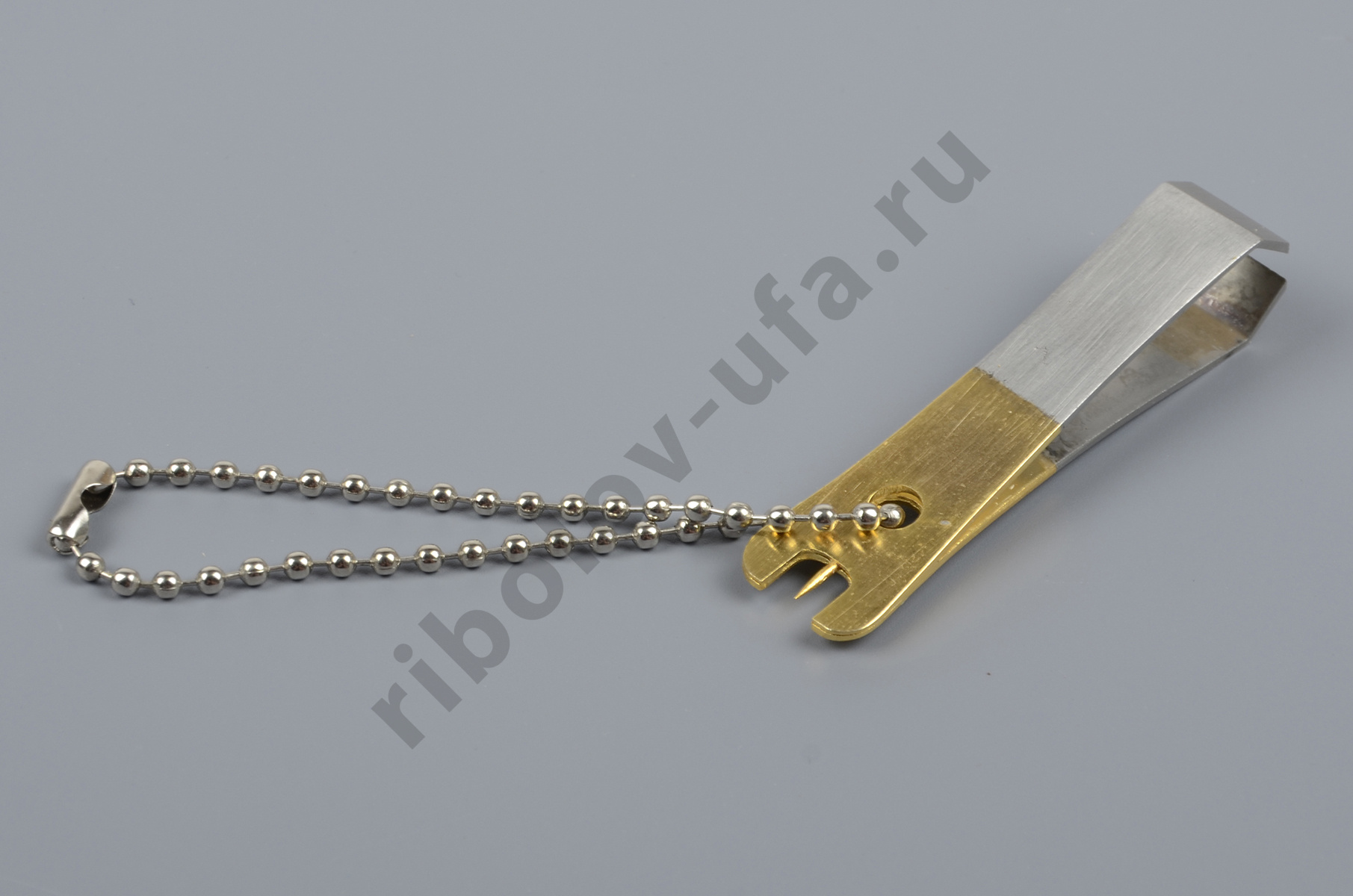 Кусачки для поводков Fly-Fishing ZF-202 Line Nipper 2, Half Gold, With Chain