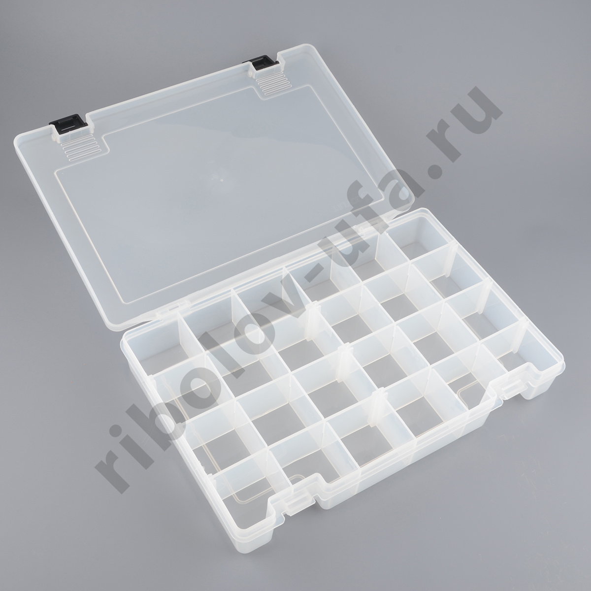 Коробка Trivol Тип-7 для снастей 6 съёмных перегородок, 24 ячейки 274 х 188 х 45мм