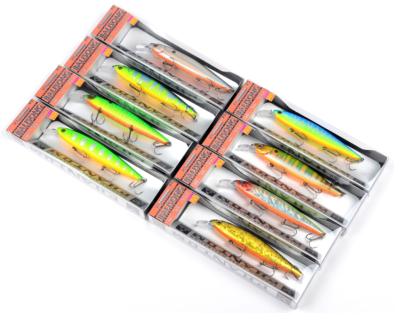 Воблер Kosadaka Balisong XS 130 SP сусп., 130мм, 23гр., 1.2-2.2м, цв. LME