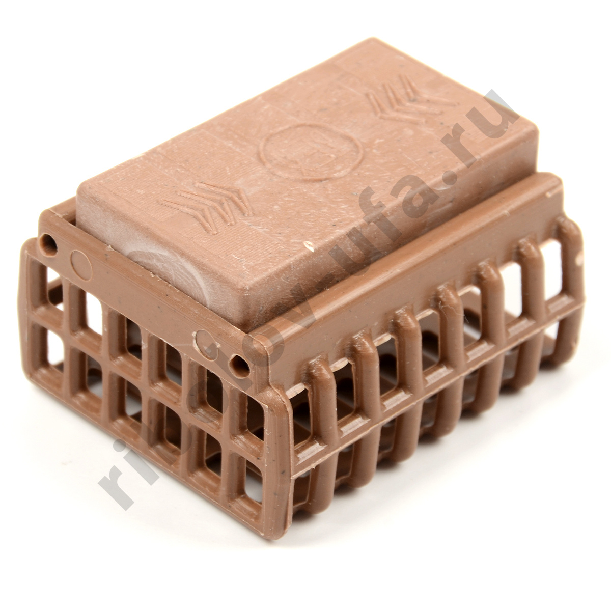 Кормушка фидерная пластик с наборным грузом Tex Den 100гр.