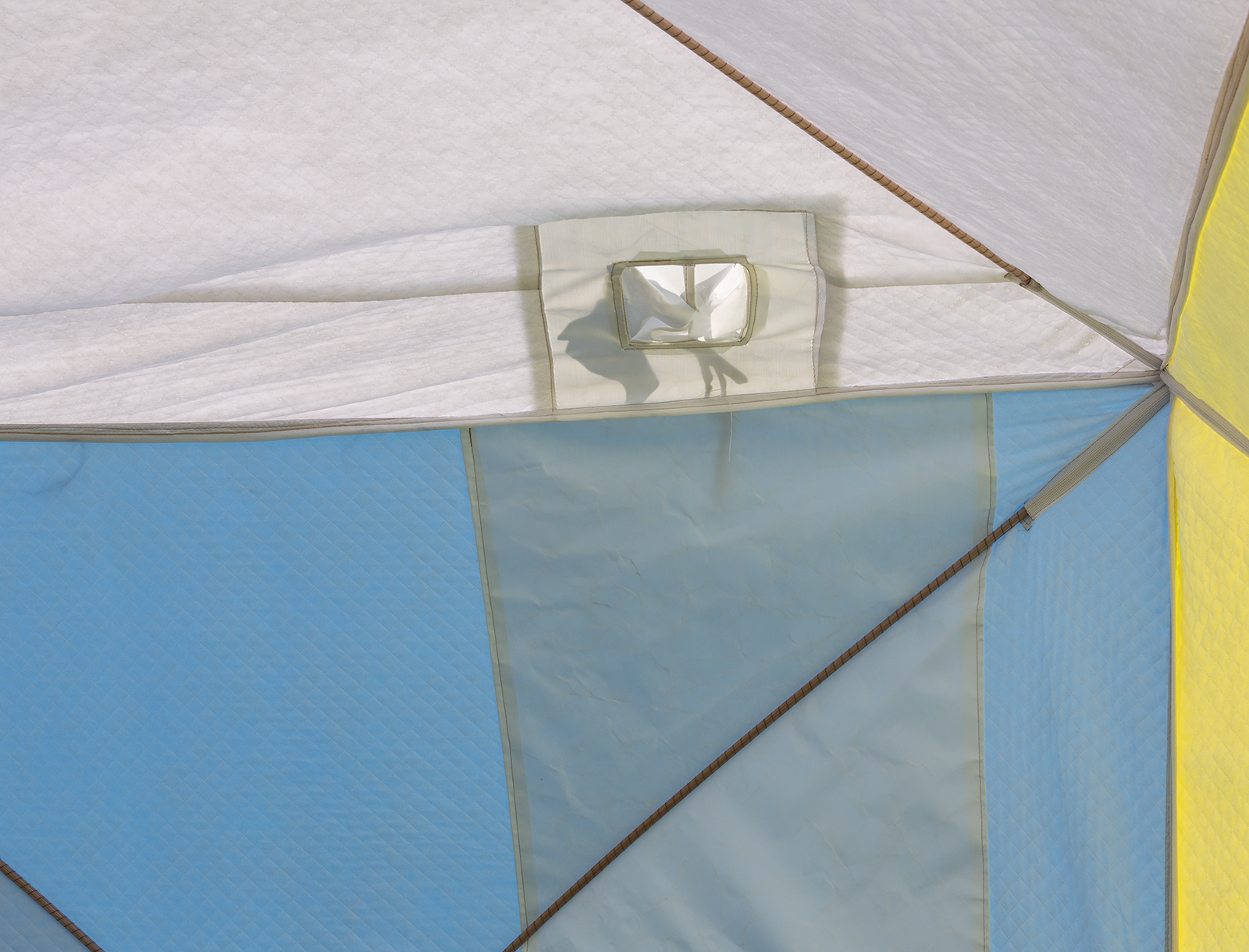 Палатка зимняя Стэк Куб Дубль 3 Т трехслойная дышащ (4.40*2.20*2.05)