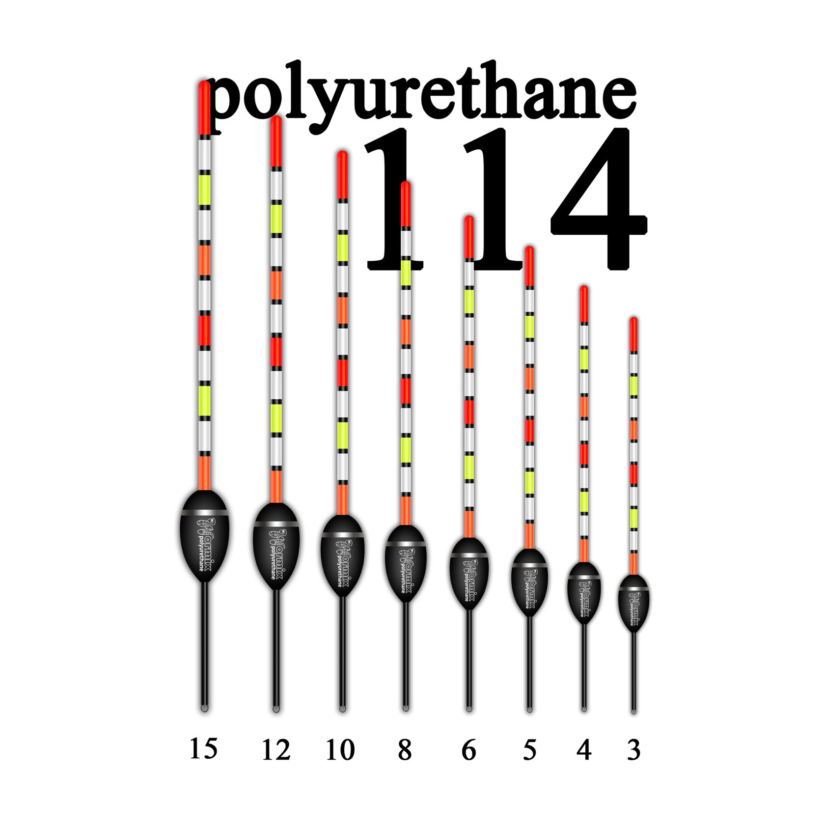 Поплавок из полиуретана Wormix 11450  5,0 гр, ск
