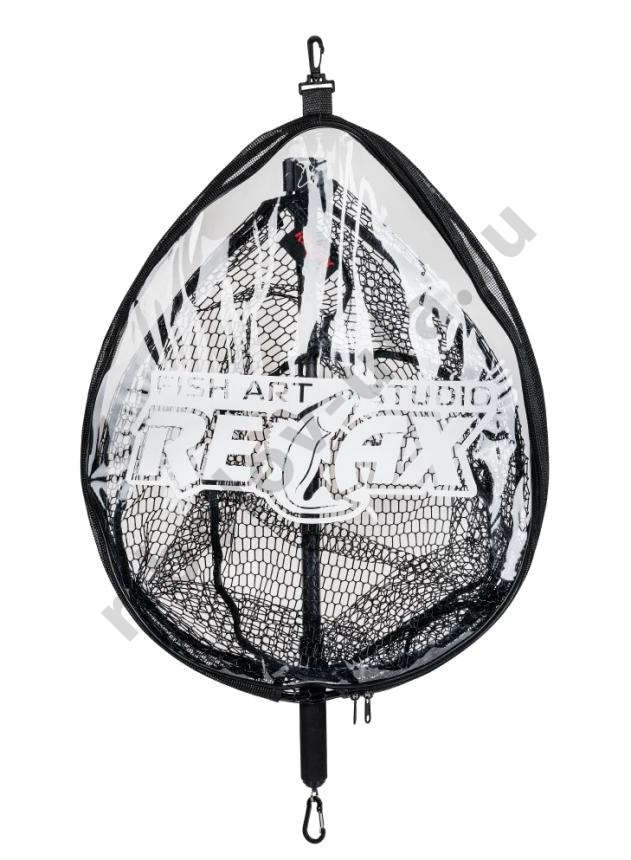 Подсачек Relax форелевый FA (1,98м карбон. ручка, телескоп, 3 колена, сетка силикон) NFAF-3