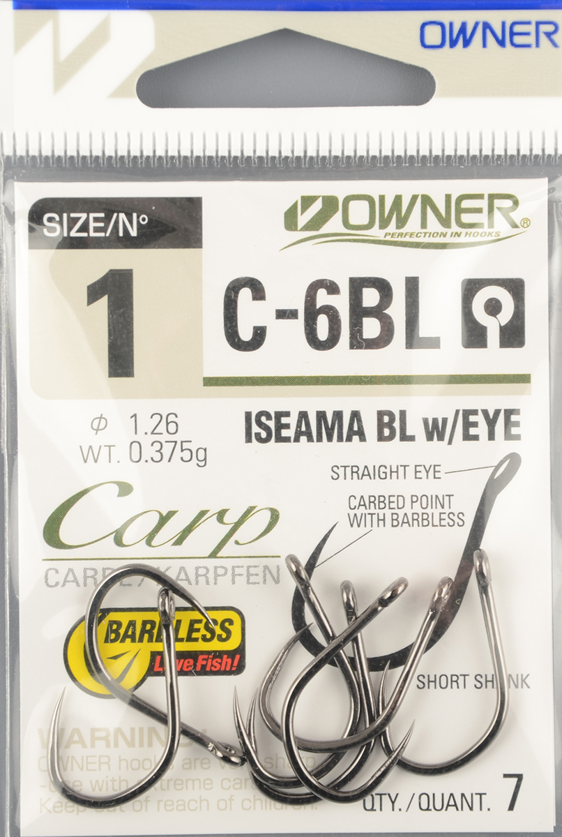 Одинарные крючки Owner 53266-01