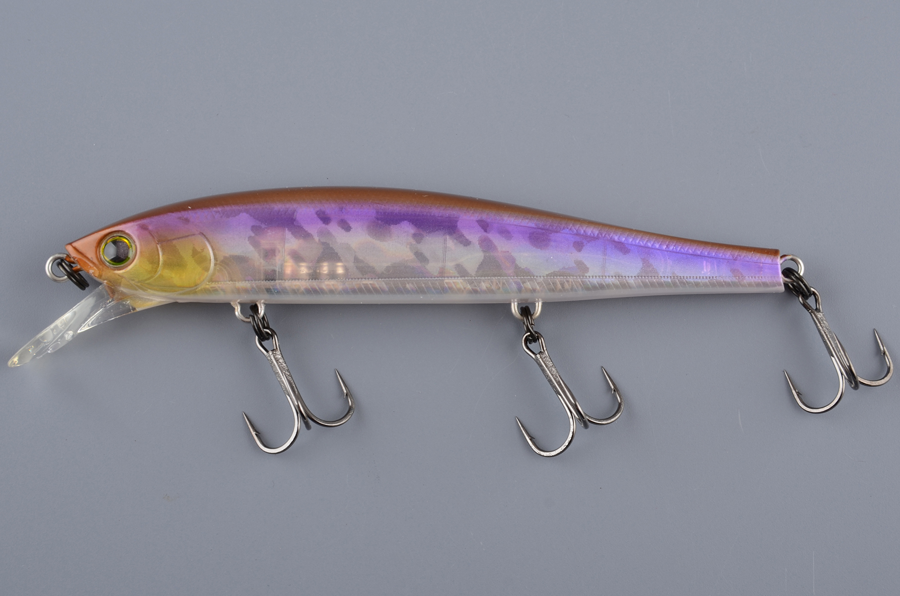 Воблер Yo-Zuri  R1361  Duel Hardcore Minnow Flat 110F 15гр, 0-1,5м. цв. GSWS