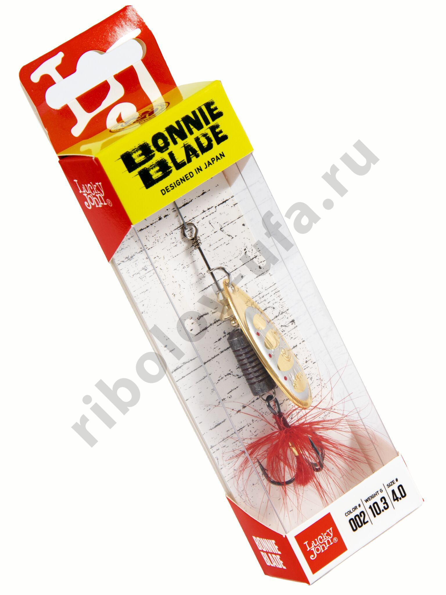 Блесна вращ. Lucky John Bonnie Blade #04, 10.3гр., цв. 002