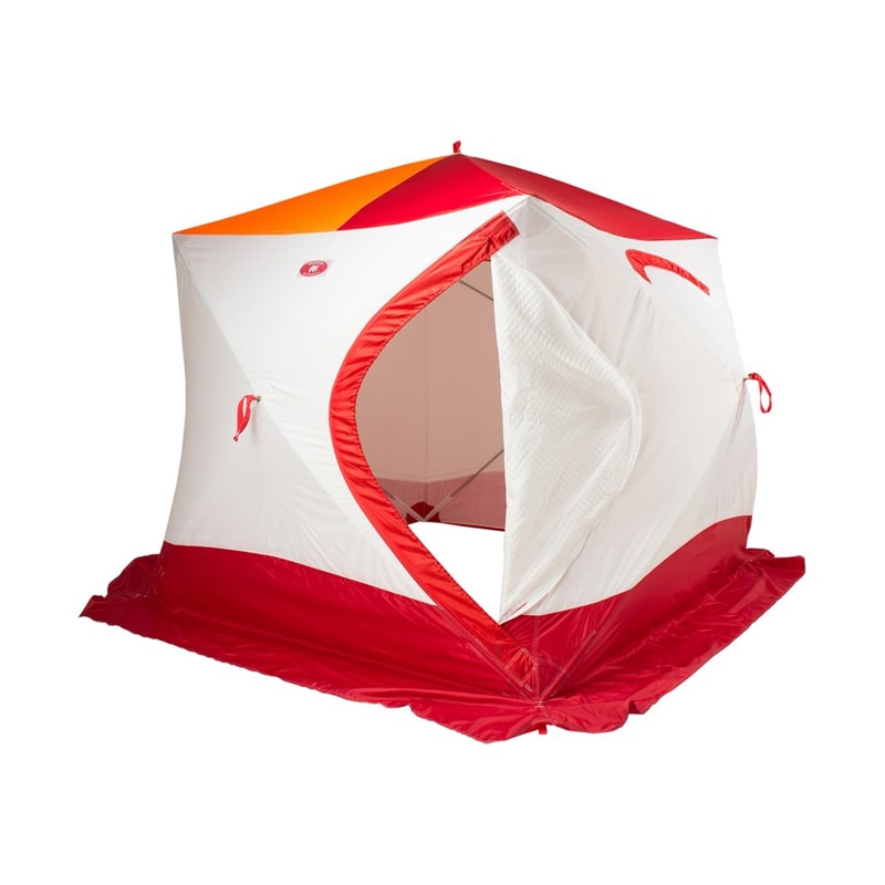 Палатка зимняя Медведь Куб 4 трехслойная (в.2.0*ш.2.3) термостяжка