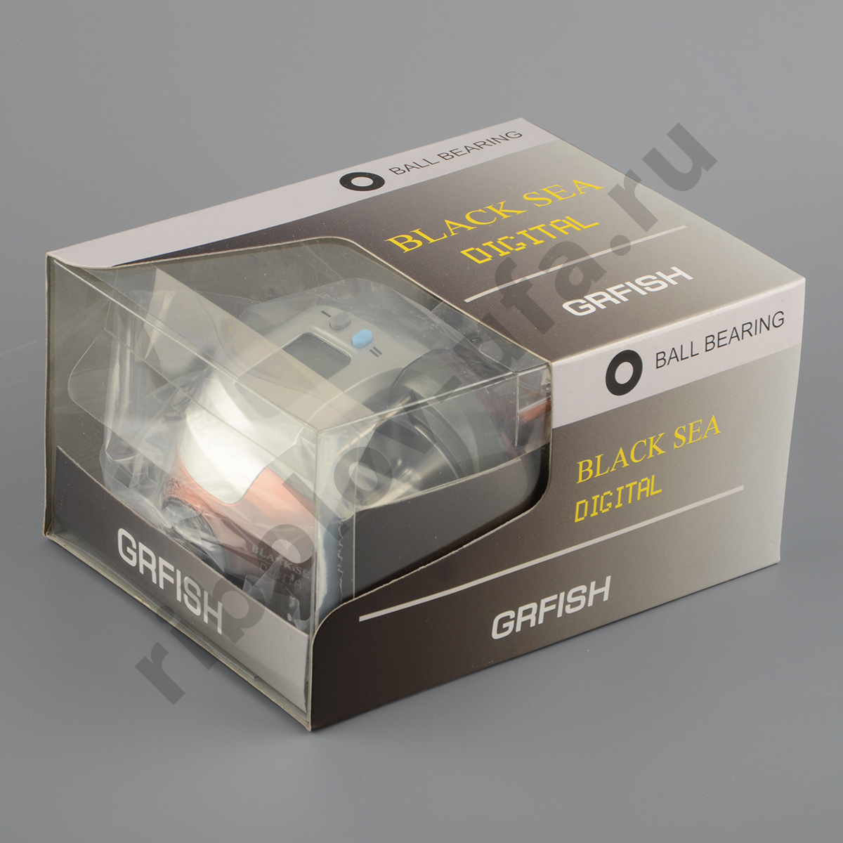 Катушка мульт. Grfish Black Sea Digital 4+1RB с эл.счетчиком лески