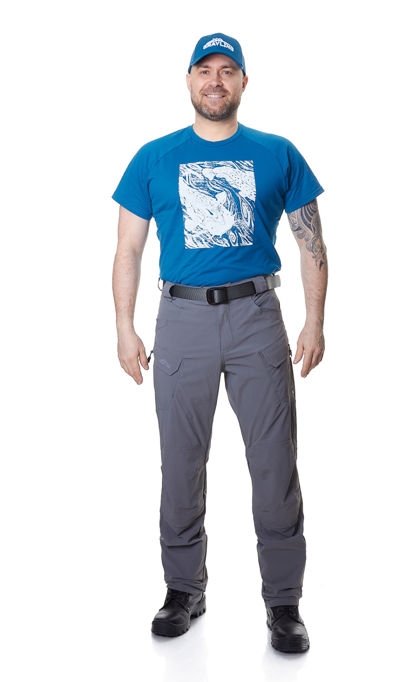 Брюки Novatex Grayling, серый (р-р 48-50 рост 170-176)