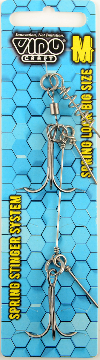 Оснастка стингер Vido со спиралью Spring Lock Big Size, размер M