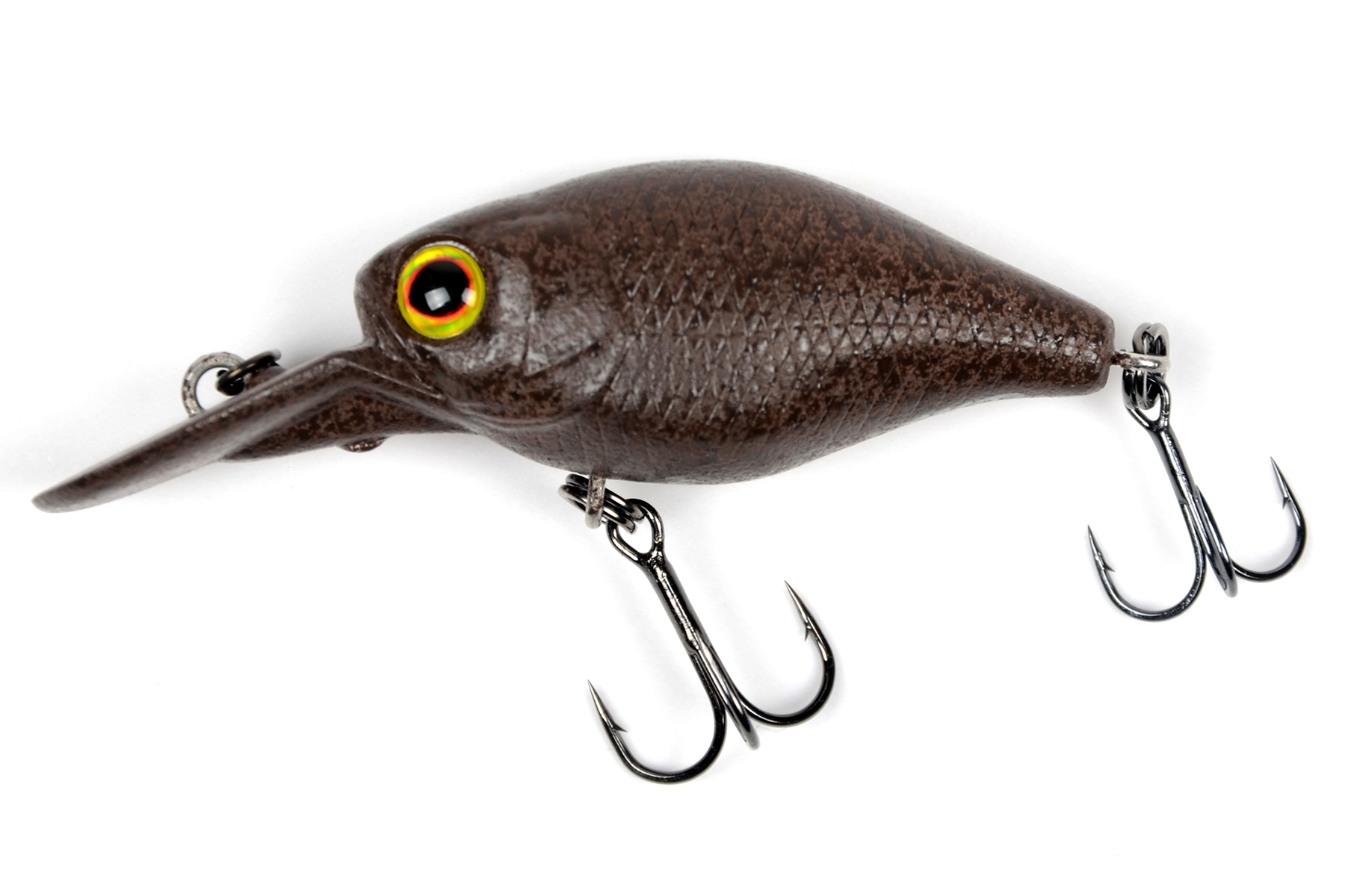 Воблер Jackall Chubby 38 MR дл. 3.8 см, гл. 0-1.0 м, 4.2 гр., цв. tackey brown