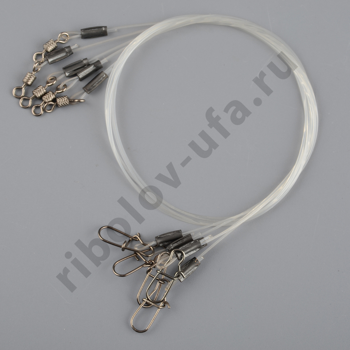 Набор флюорокарбоновых поводков Killer 0,55мм 30см 15кг