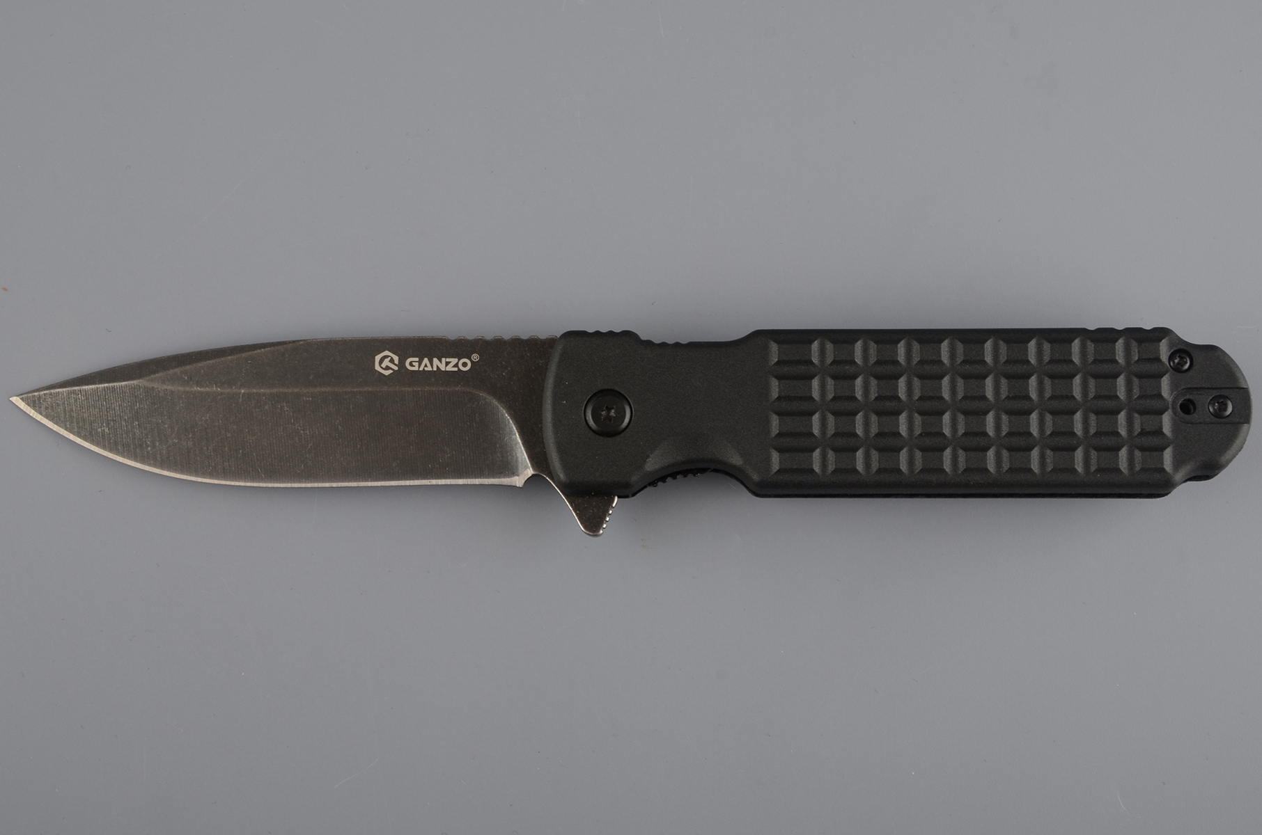 Нож складной туристический Ganzo G627-BK черный