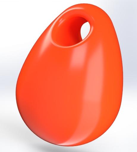 Дропс красный Fluo 3мм