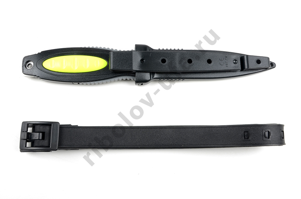 Нож для подводной охоты Sargan Барракуда желтый 260J/KN-95yellow