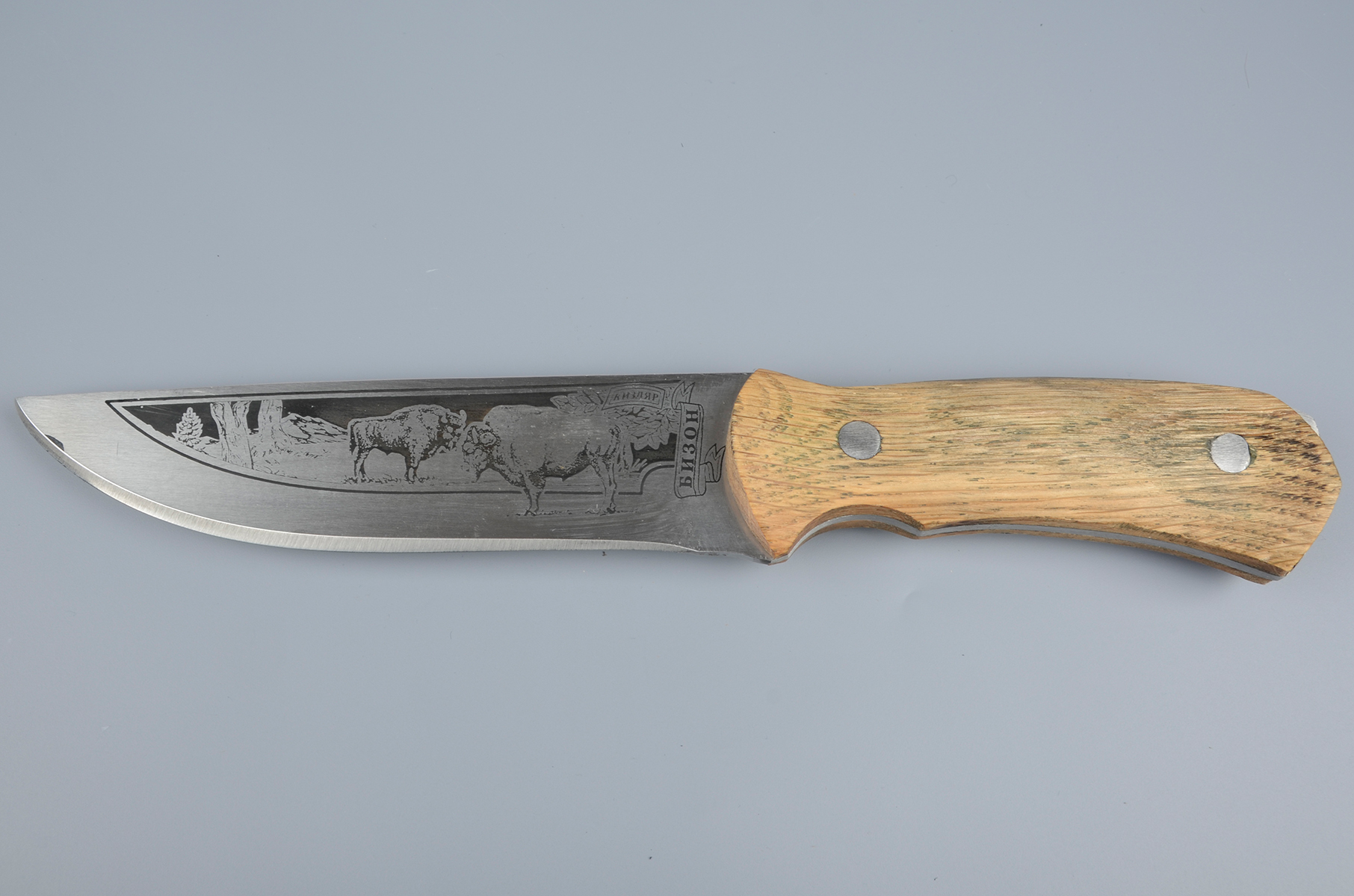 Нож No name Кизляр Бизон (кож.чехол)