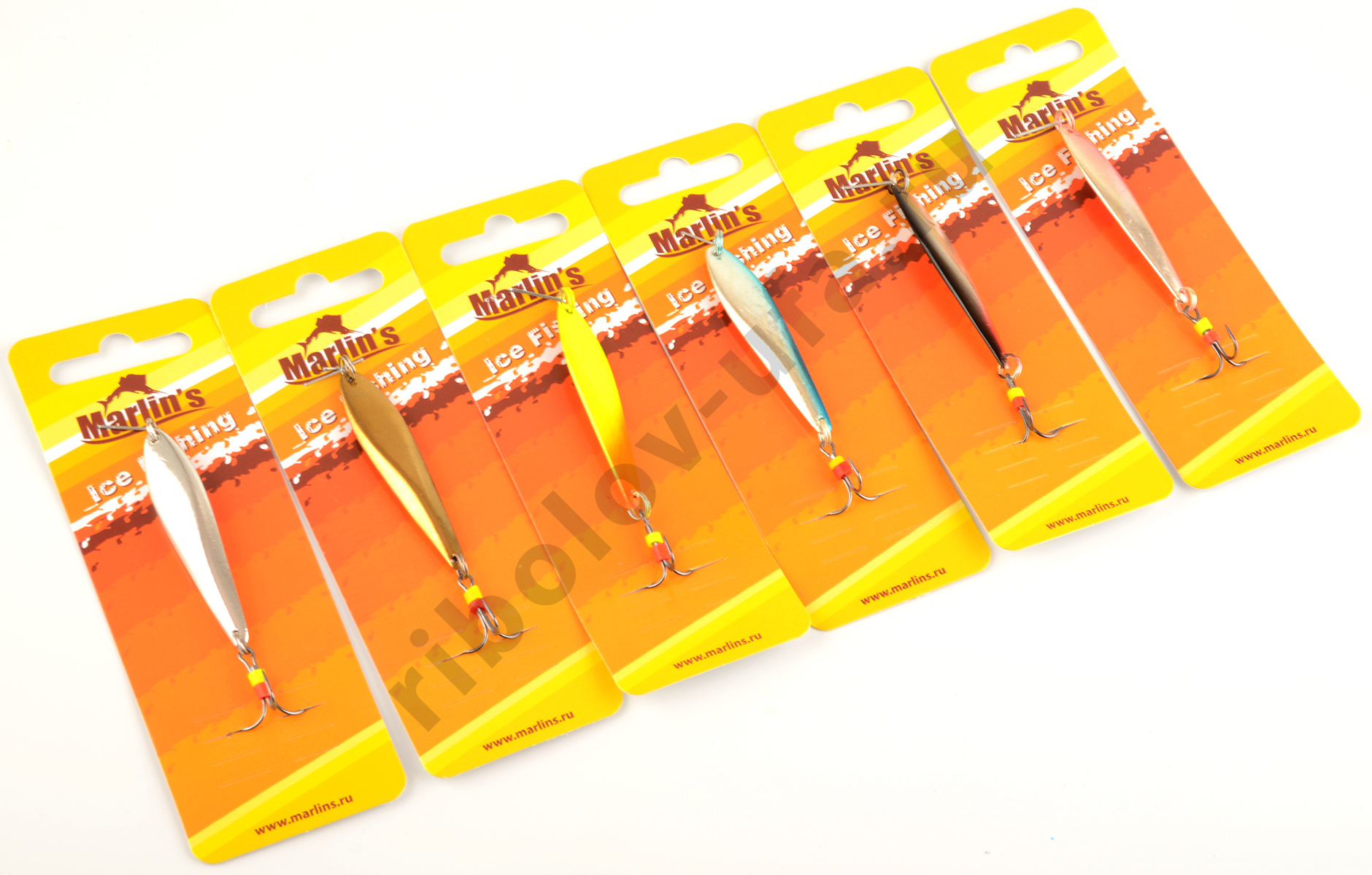 Блесна зимняя Marlins Финка 53мм 9гр. цв.101