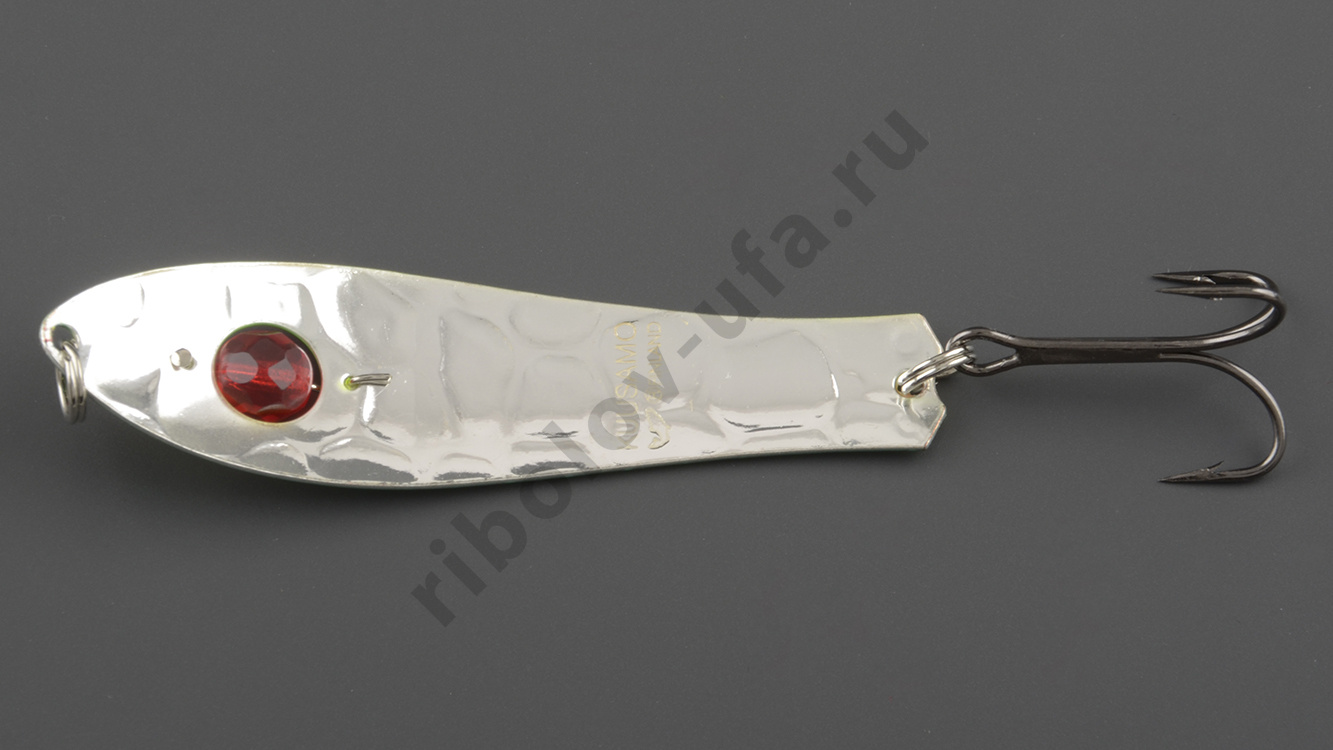 Блесна колеб. Kuusamo Professor 3, 75/ 9 (бусинка) BL/GR/FYe/FR-S