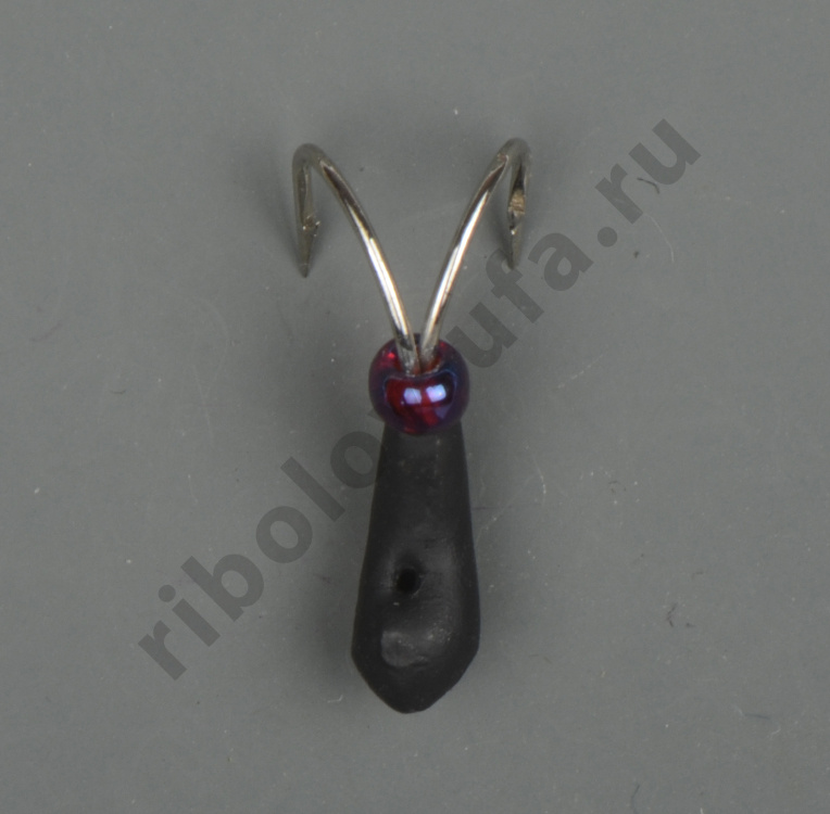 Мормышка Wormix точеная вольфрамовая Коза d=2 перевертыш с коронкой арт. 143