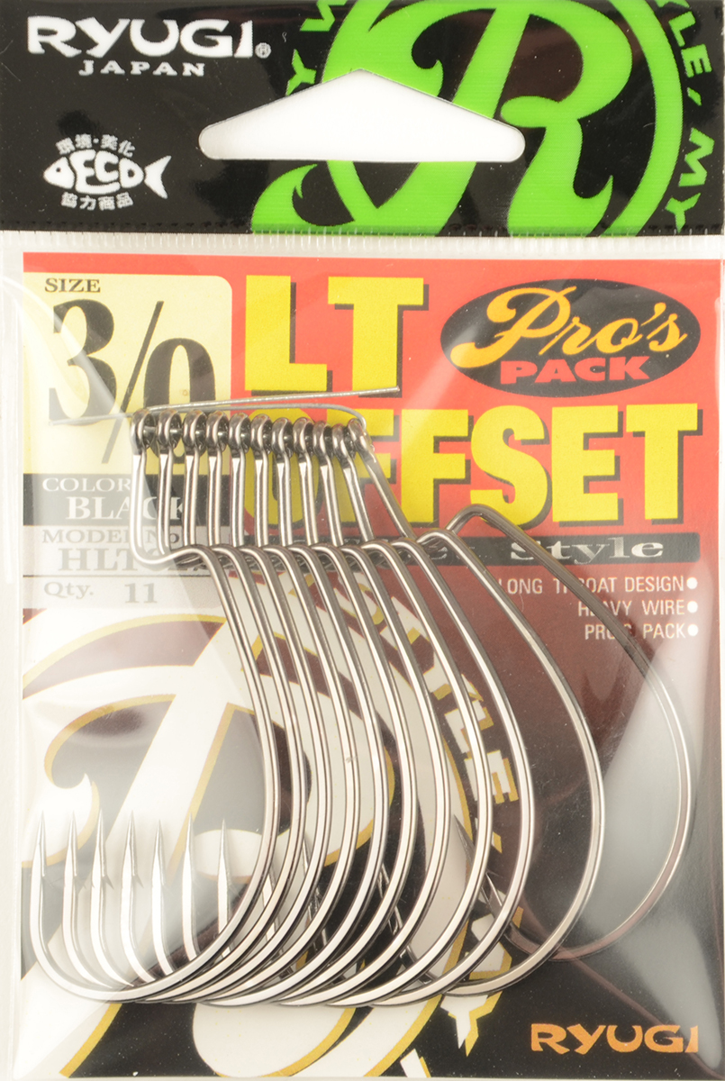 Офсетный крючок Ryugi LT Ofset NS №3/0