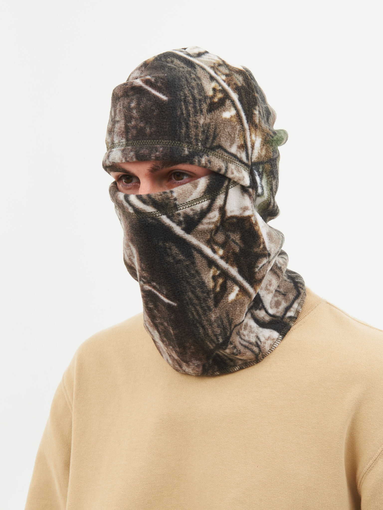 Балаклава Huntsman тк.флис 280гр/м, цв.Лес р. 58-60