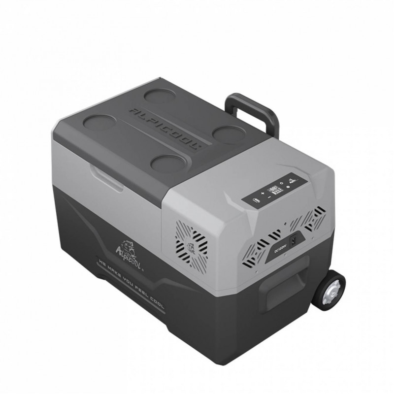 Холодильник Alpicool 30л переносной 12/24/220В с колесами и телескоп.ручкой серия-CX