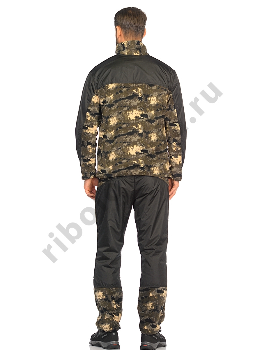 Костюм демис. Huntsman Пикник-Люкс цв. КМФ 135 ткань Флис р. 44-46 рост 170-176