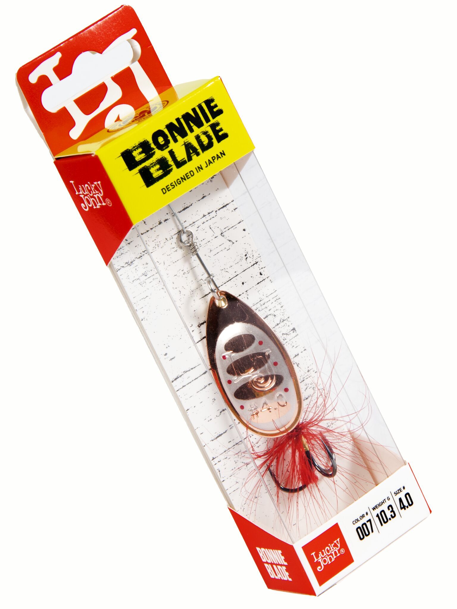 Блесна вращ. Lucky John Bonnie Blade #04, 10.3гр., цв. 007