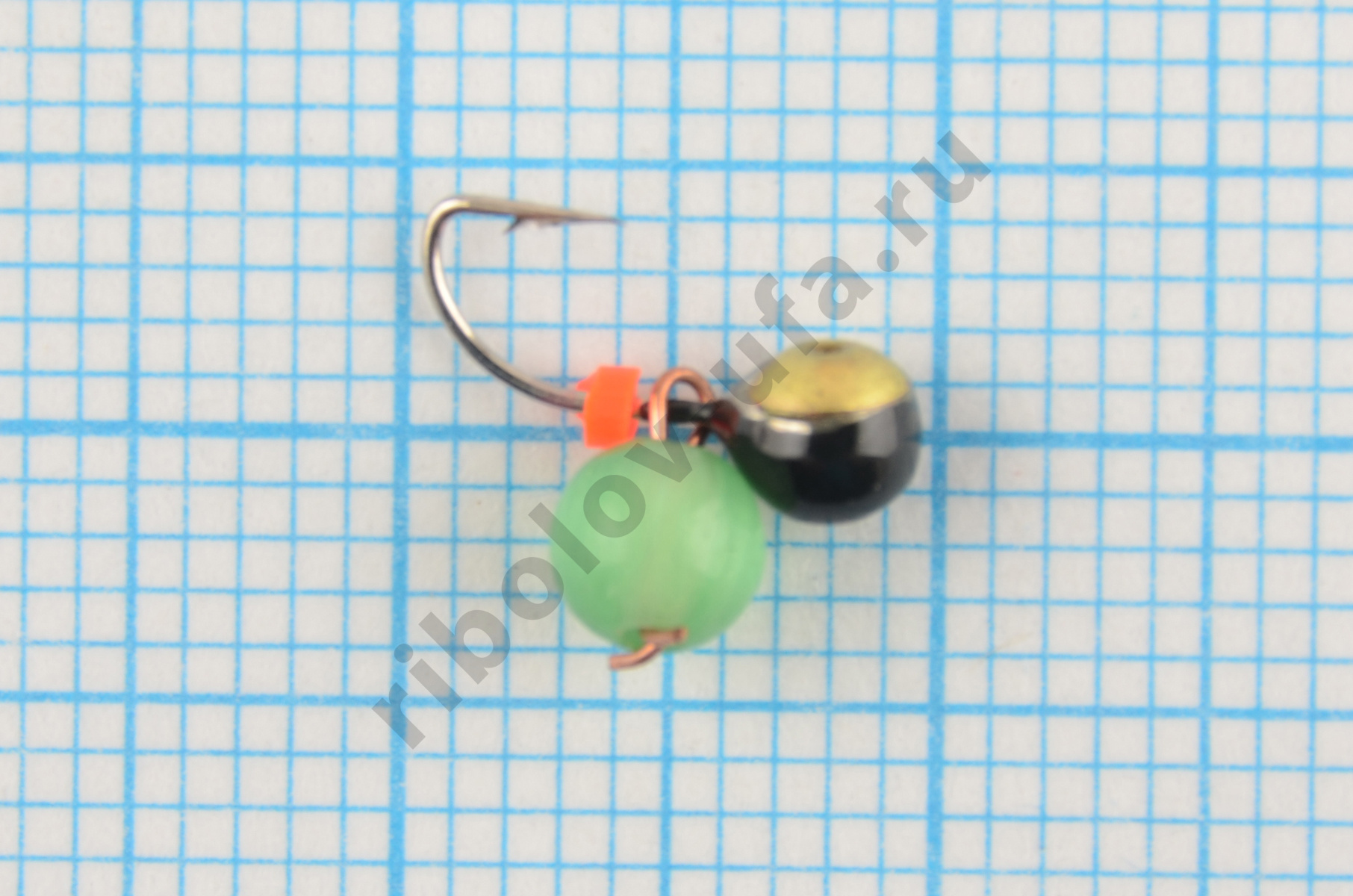 Мормышка Мир Вольфрама Дробь с коронкой с кошачьим глазом подвесной д. 3 мм черная