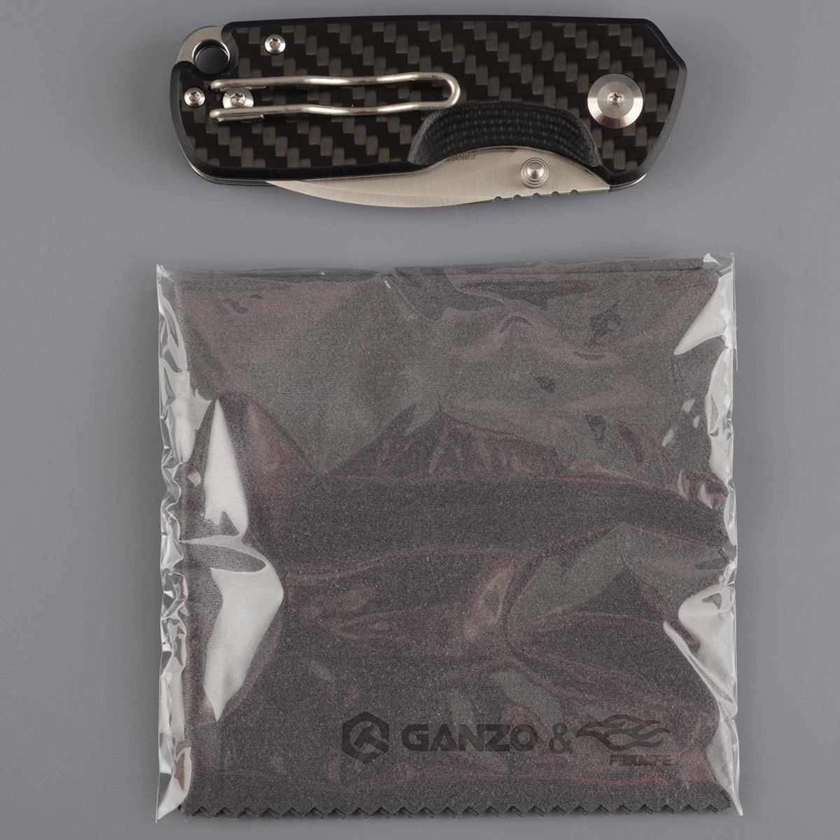 Нож складной туристический Ganzo Firebird FH925-CF