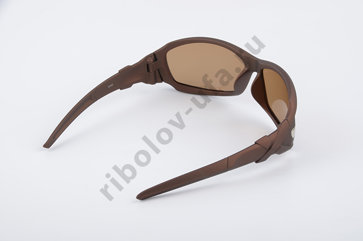 Очки No name поляризац (с чехлом и салфеткой) коричн./коричн./пласт. (3053)