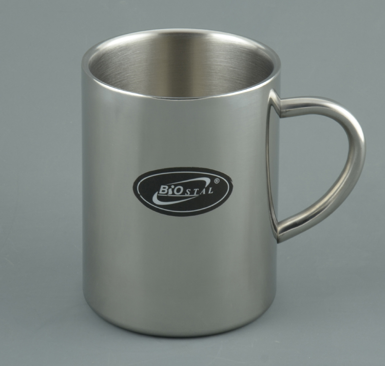 Кружка Biostal с металл. ручкой 0,35л. (NM-350C)