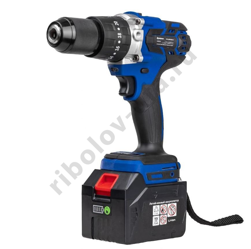 Шуруповерт-электробур Nisus 18V 6A 120 Hm(N-LB176-N)