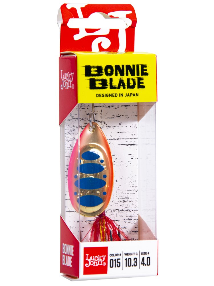 Блесна вращ. Lucky John Bonnie Blade #04, 10.3гр., цв. 015