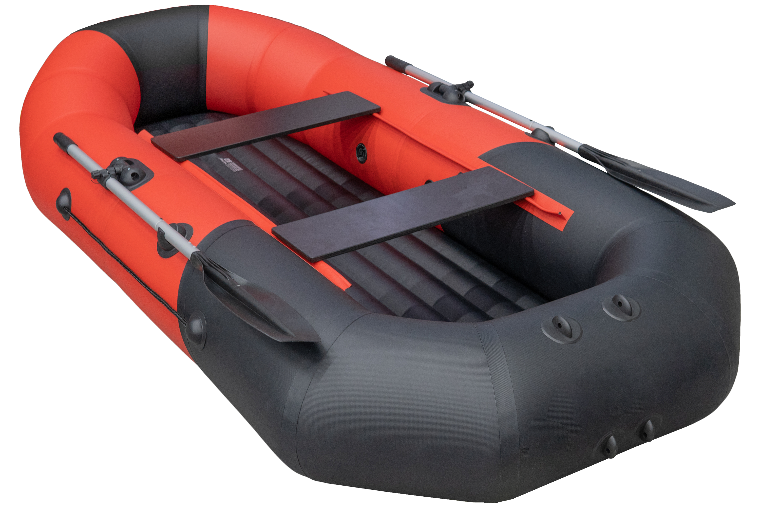 Лодка Таймень NX 270 НД комби красный/черный