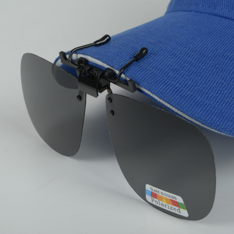 Накладки Kosadaka поляризационные на очки серые (412)