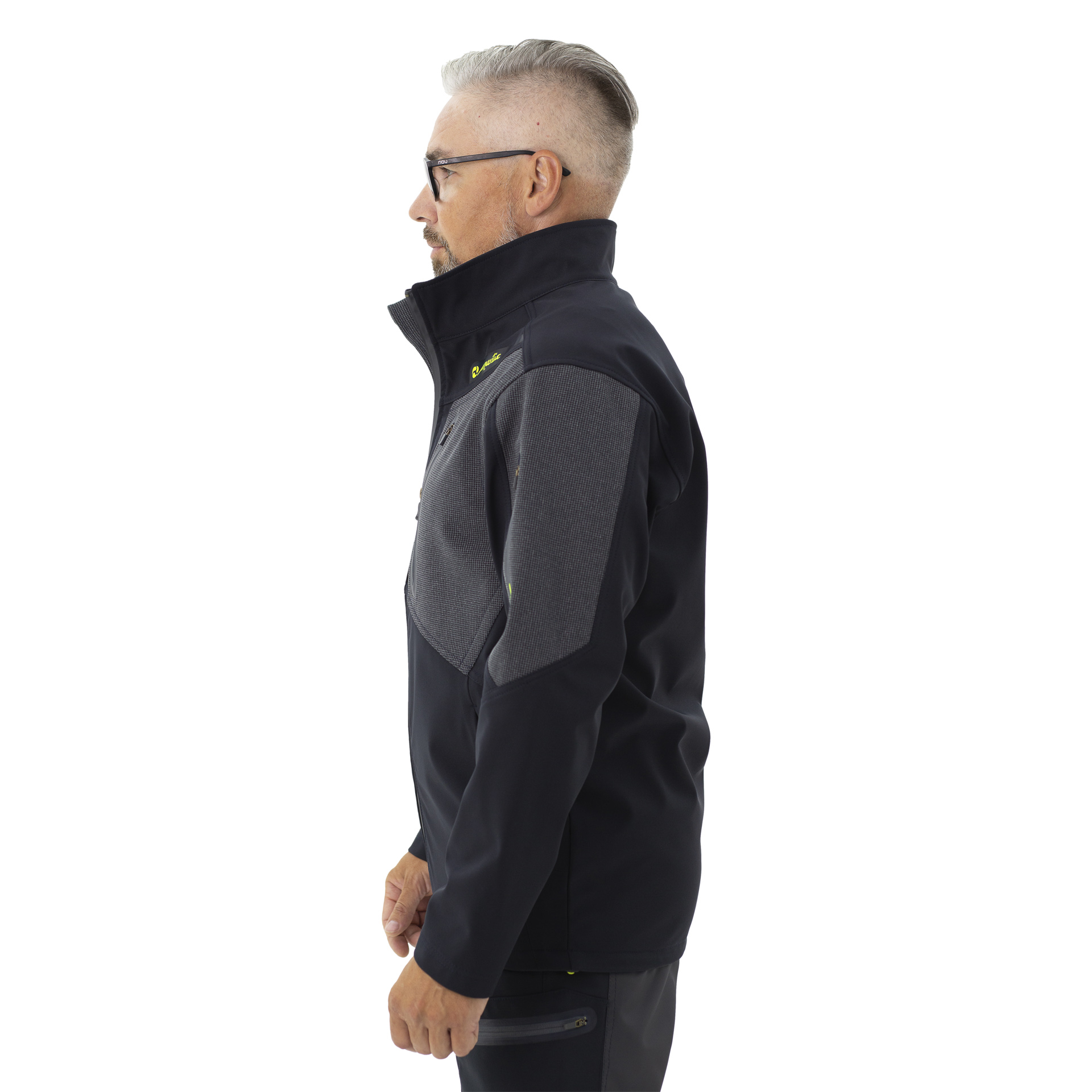 Куртка Aquatic КС-03ТС (soft shell, цвет: темно-синий) р. 52-54