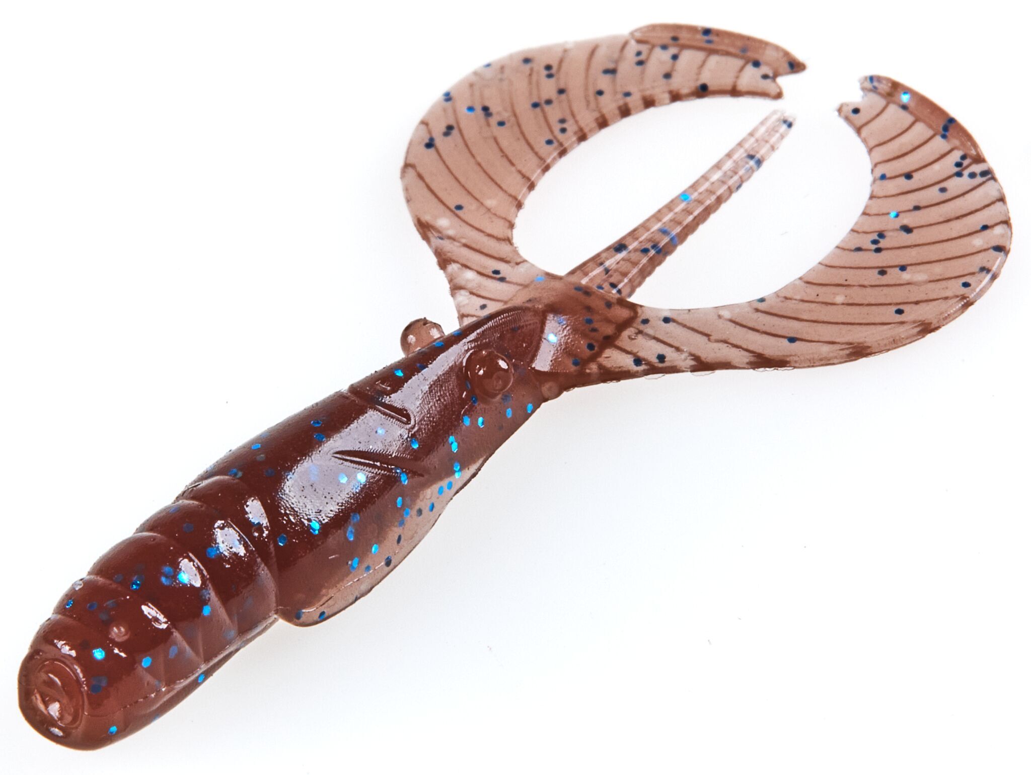 Силиконовая приманка Lucky John Pro Series Curly Shrimp 2.0in 5.0см /S19