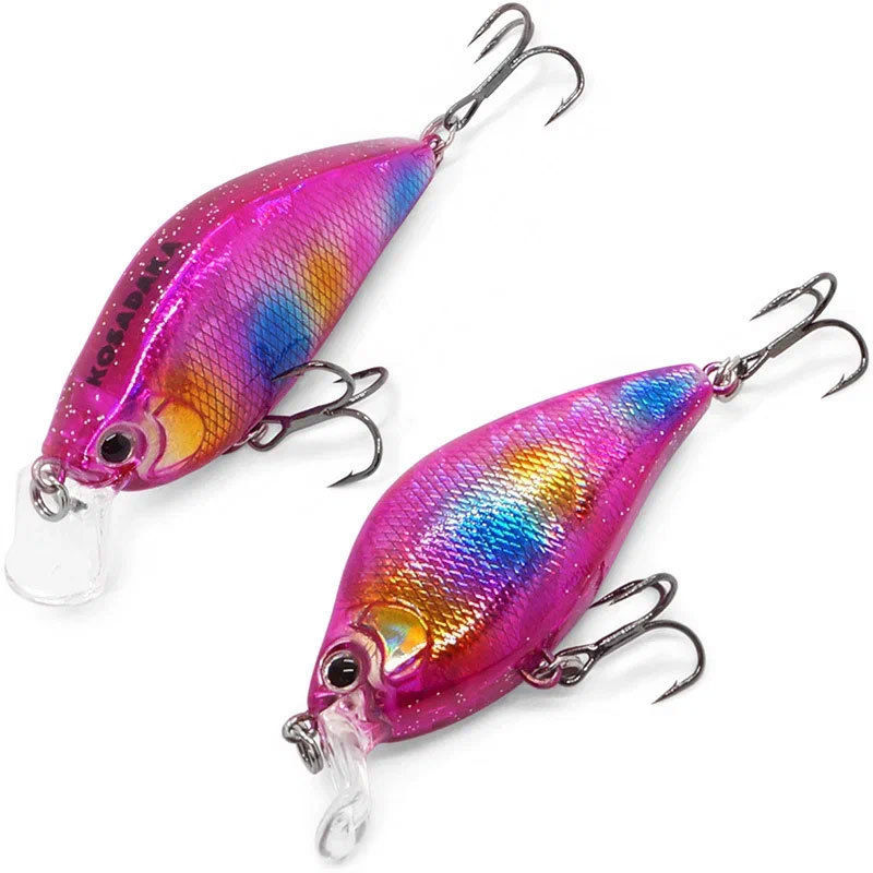 Воблер Kosadaka 3D Flat Crank 55F плав., 55мм, 7,5г, 0.1-0.6м, цв.CLS