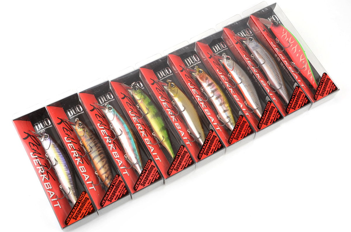 Воблер Duo Realis Jerkbait 110SP 110 мм суспенд, 16,2гр., #Dragon Fruit Tiger ACC3338