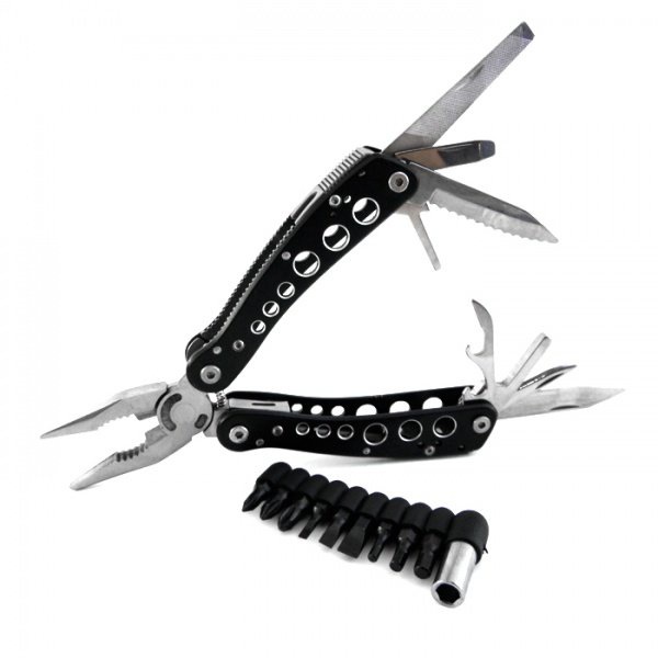 Мультитул (плоскогубцы) Следопыт 18 предметов ,в чехле PF-MT-09