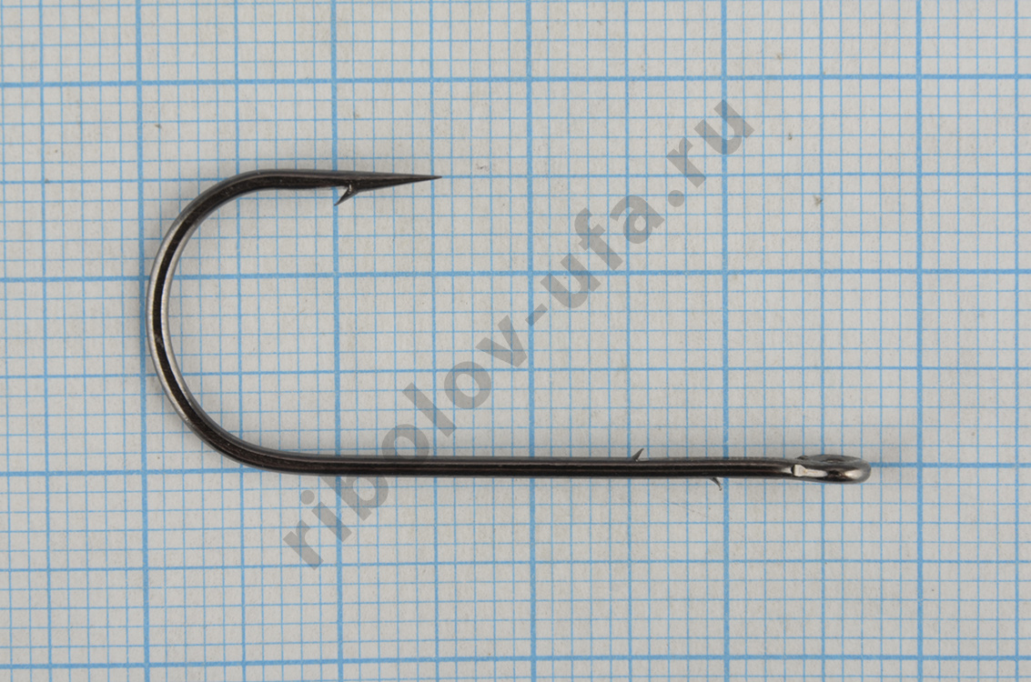 Одинарные крючки Hitfish с насечками SH Carry Worm #1/0 (12шт/уп)